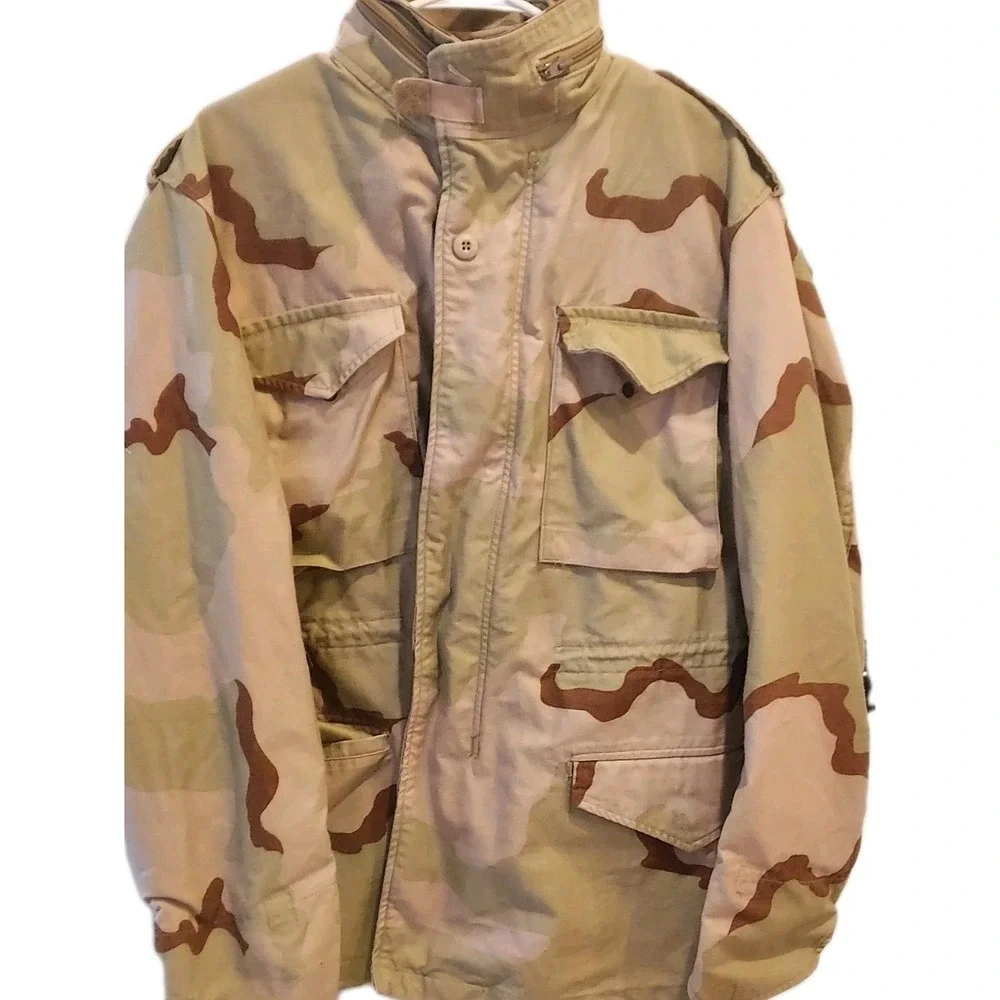 US Military DCU M65 Field Jacket M-65 Cold Weather Coat Medium Regular 1999 27-B